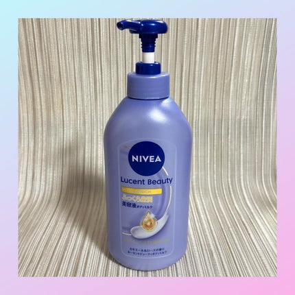 ニベア ルーセントビューティ バイタルエンリッチ ふっくら豊潤美容液ボディミルク カモミール&ローズの香り/ニベア/ボディミルクを使ったクチコミ(1枚目)
