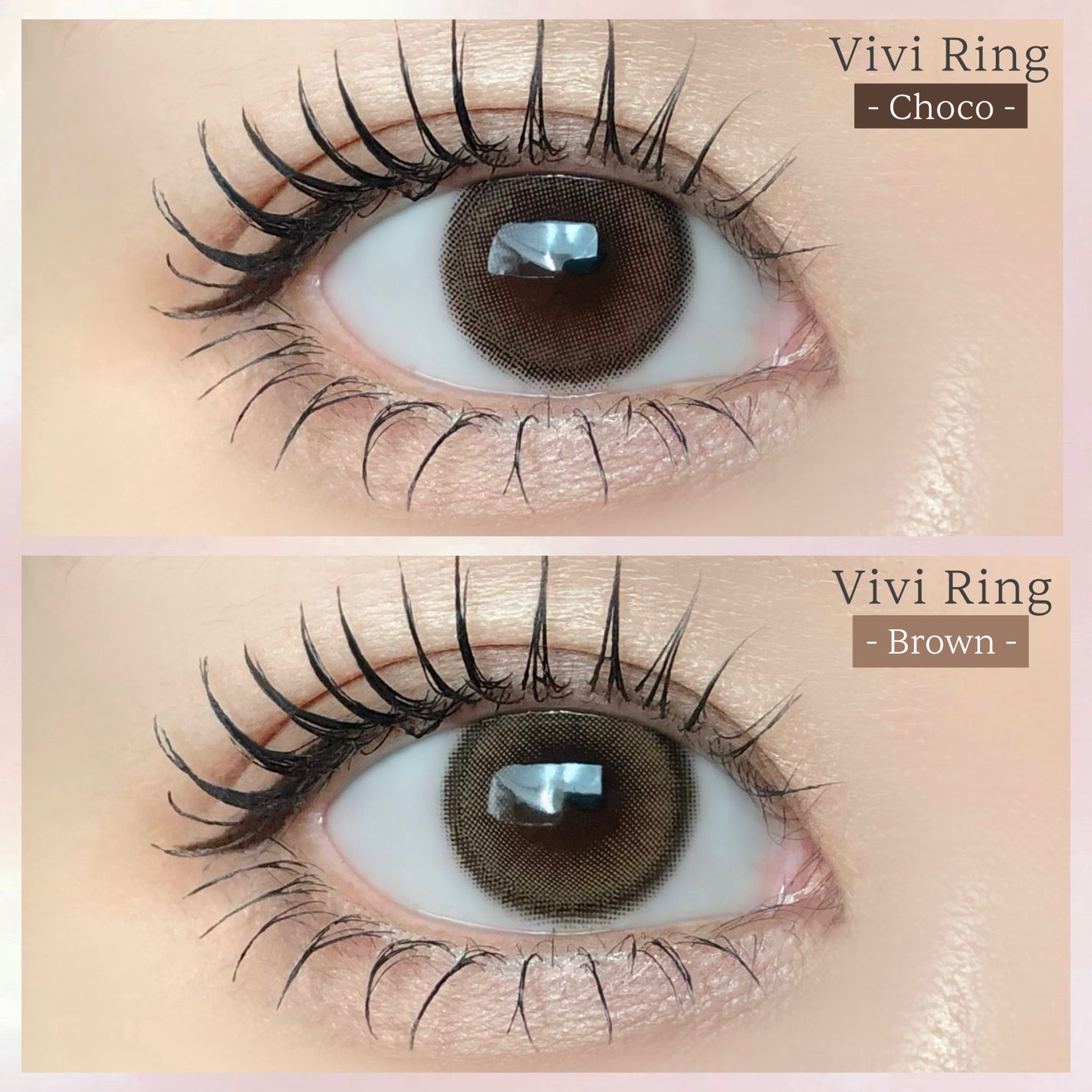 ViVi Ring 1Month/OLENS/カラーコンタクトレンズを使ったクチコミ(1枚目)