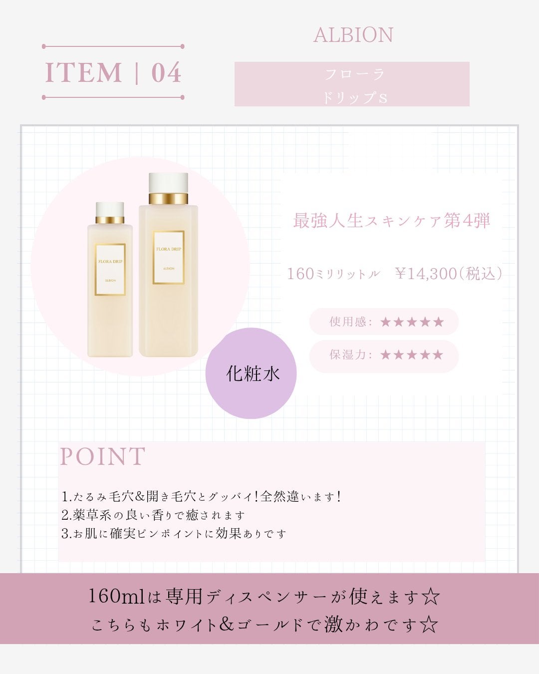 Yum on LIPS 「#ALBION#フローラドリップs..」(1枚目)