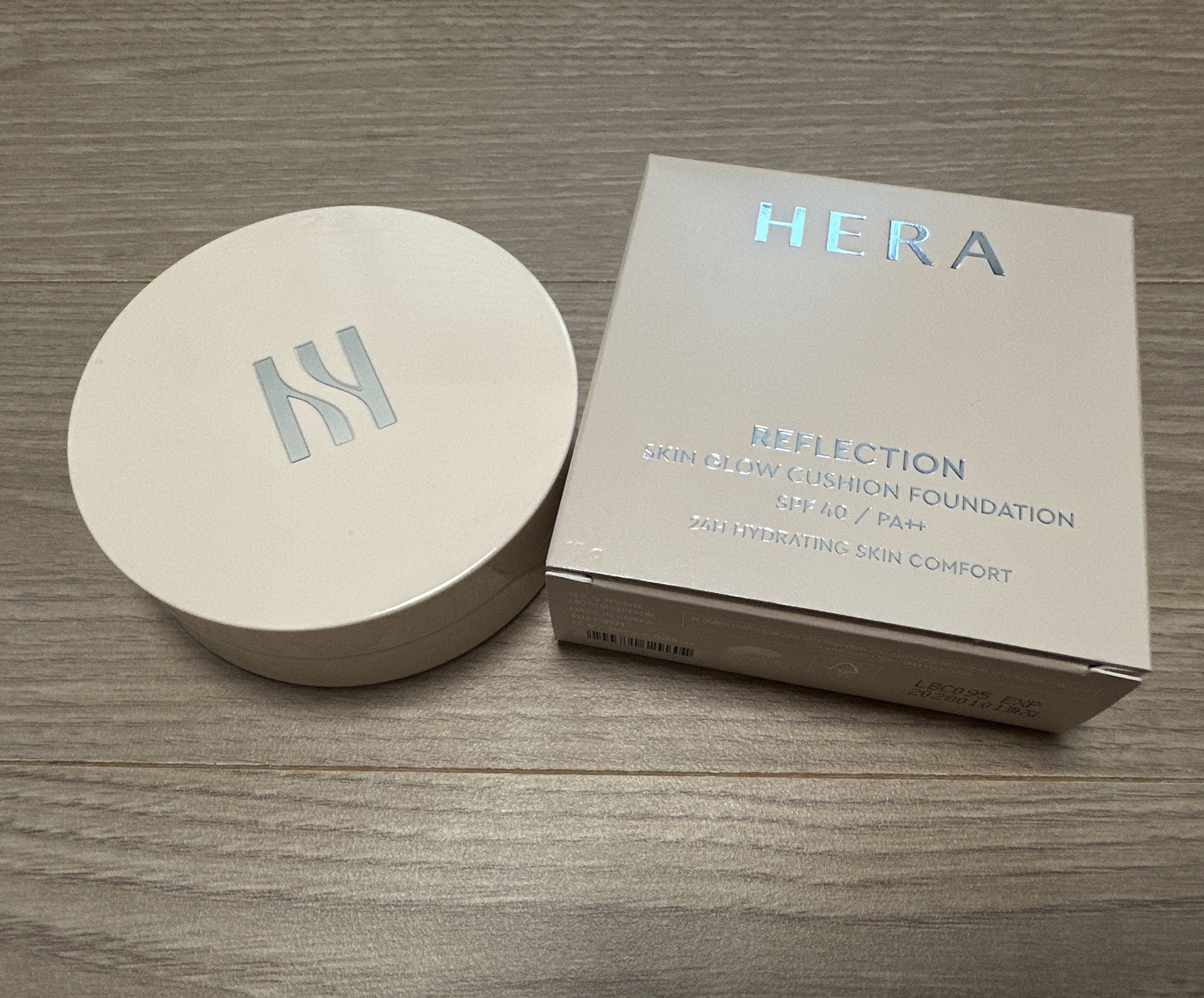 リフレクション スキン グロウ クッション ファンデーション/HERA/クッションファンデーションを使ったクチコミ（2枚目）