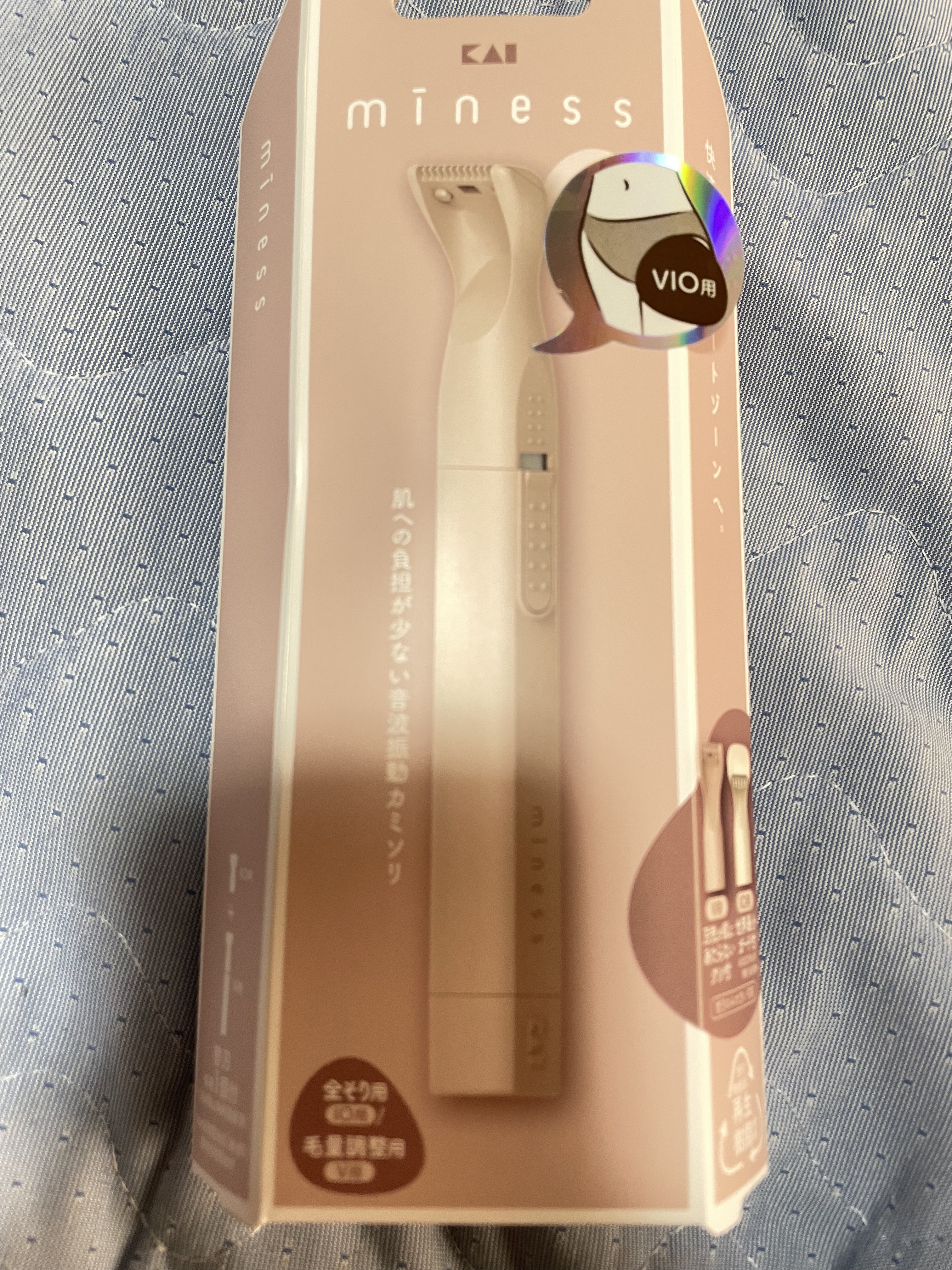miness VIOデリケートゾーン用カミソリ/貝印/シェーバーを使ったクチコミ（1枚目）