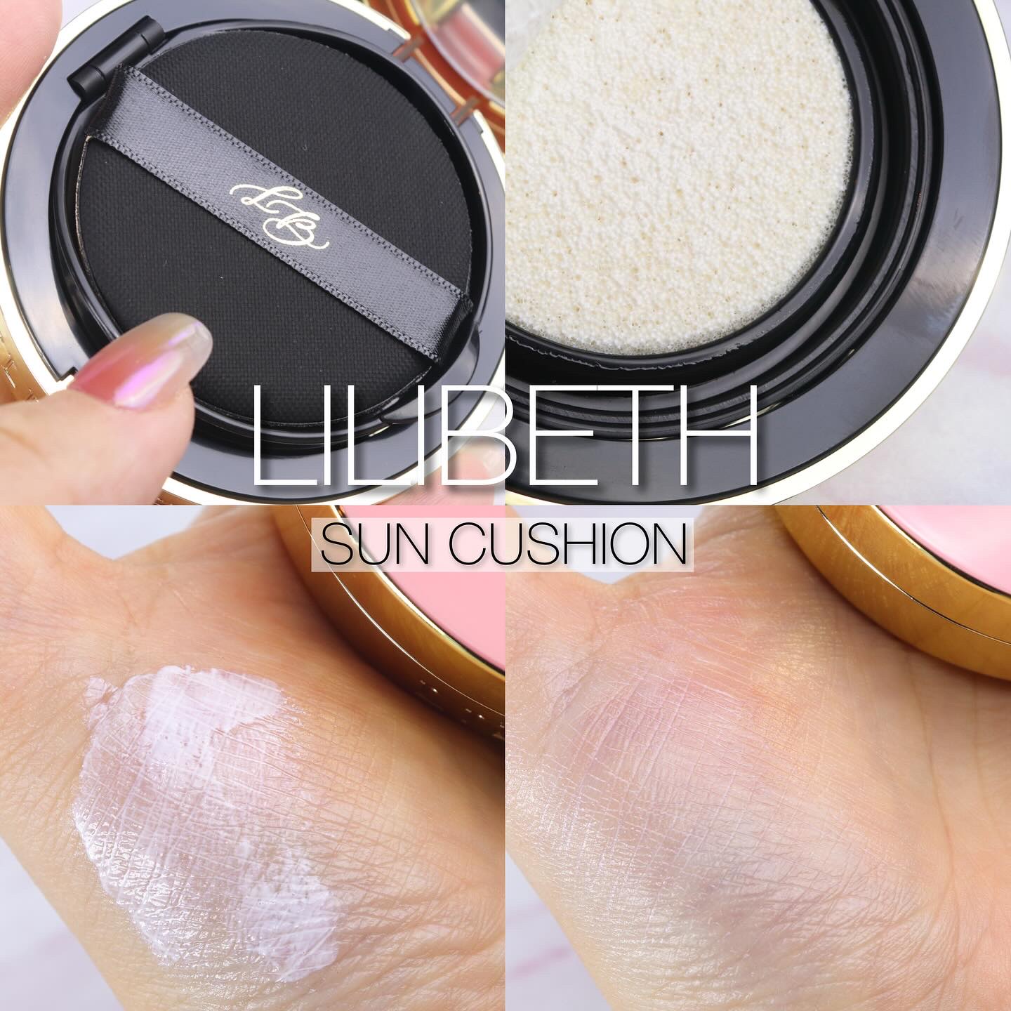 LILIBETH サンクッション のクチコミ「.

LILIBETH サンクッション

持ち運びやすいサンクッション☀️ 片手に収まるサイズ.....」（1枚目）