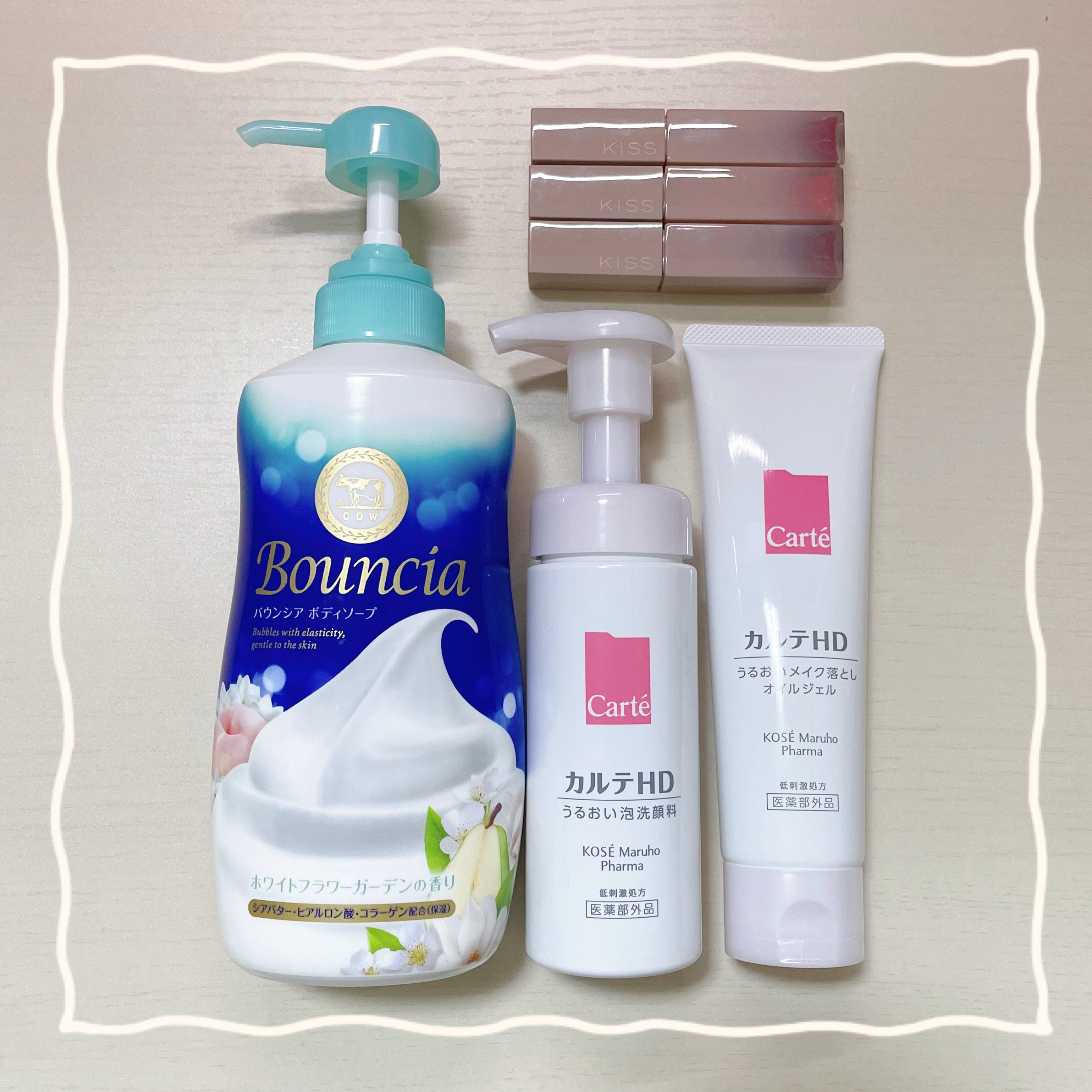 バウンシアボディソープ ホワイトフラワーガーデンの香り ポンプ付480ml/Bouncia/ボディソープを使ったクチコミ（1枚目）