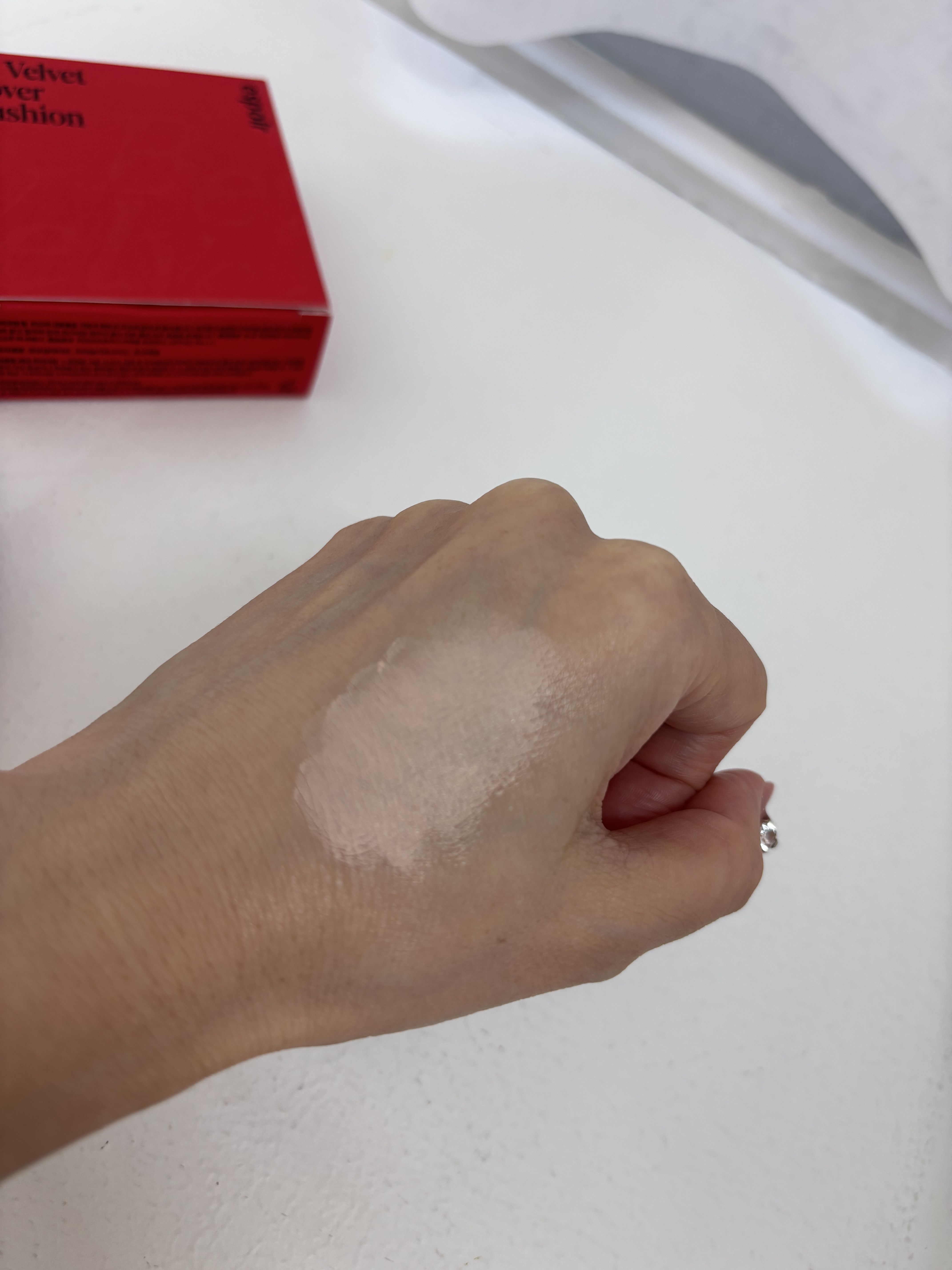 ビーベルベットカバークッション/espoir/クッションファンデーションを使ったクチコミ（3枚目）