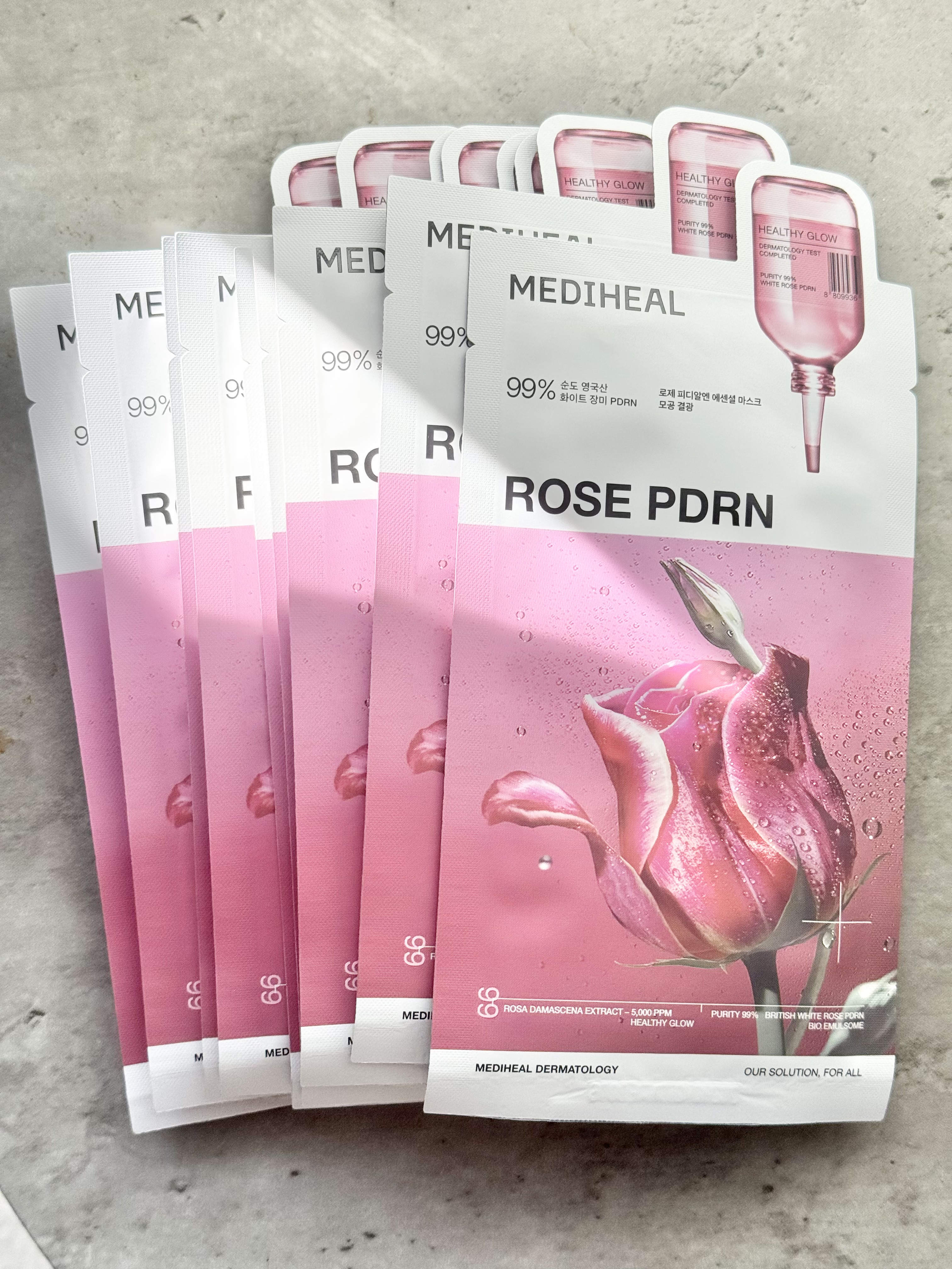 ローゼPDRNエッセンシャルマスクヘルシーグロウ/MEDIHEAL/シートマスク・パックを使ったクチコミ（2枚目）