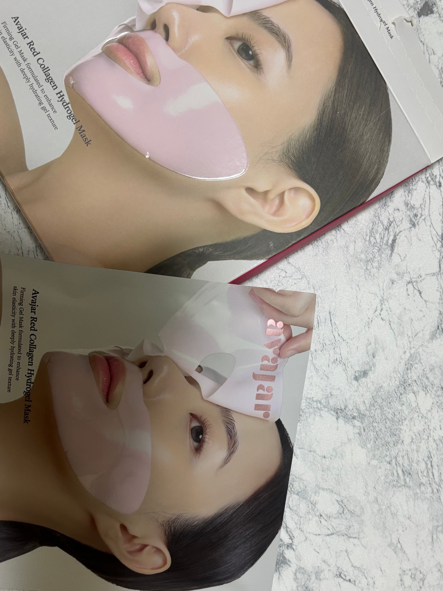 レッドコラーゲンハイドロゲルマスク/avajar/シートマスク・パックを使ったクチコミ(1枚目)
