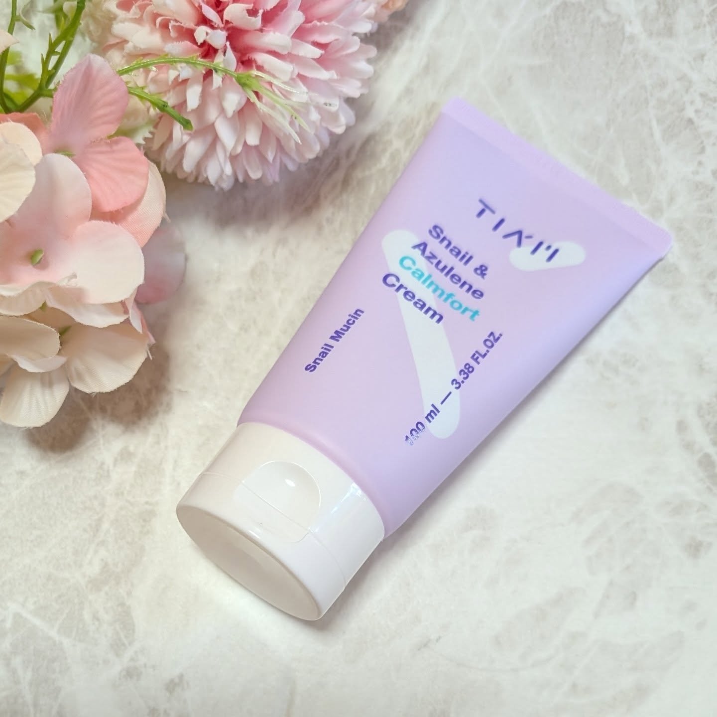 Snail&Azlene カームフォートクリーム/TIAM/フェイスクリームを使ったクチコミ（3枚目）