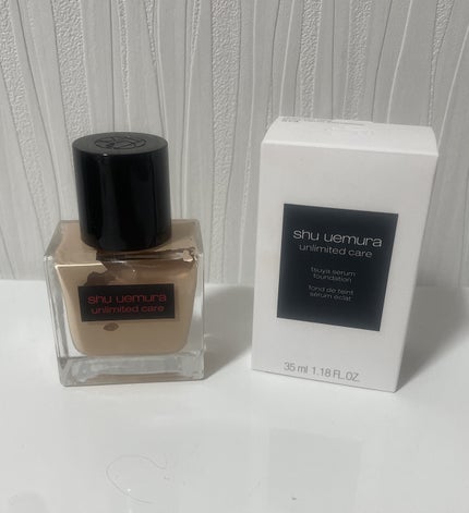 アンリミテッド ケア ツヤ セラム ファンデーション/shu uemura/リキッドファンデーションを使ったクチコミ(1枚目)