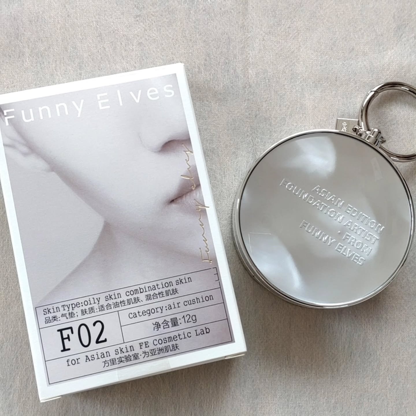 ロングウェア エア クッションファンデーション/FUNNY ELVES方里/クッションファンデーションを使ったクチコミ（1枚目）