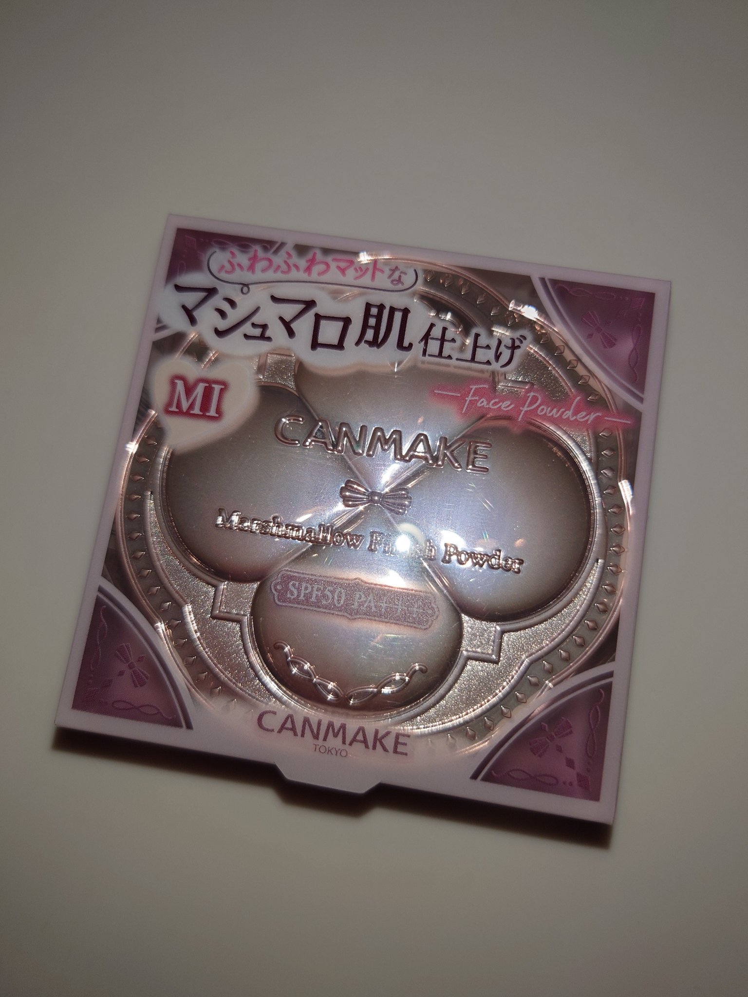 マシュマロフィニッシュパウダー/キャンメイク/プレストパウダーを使ったクチコミ（1枚目）