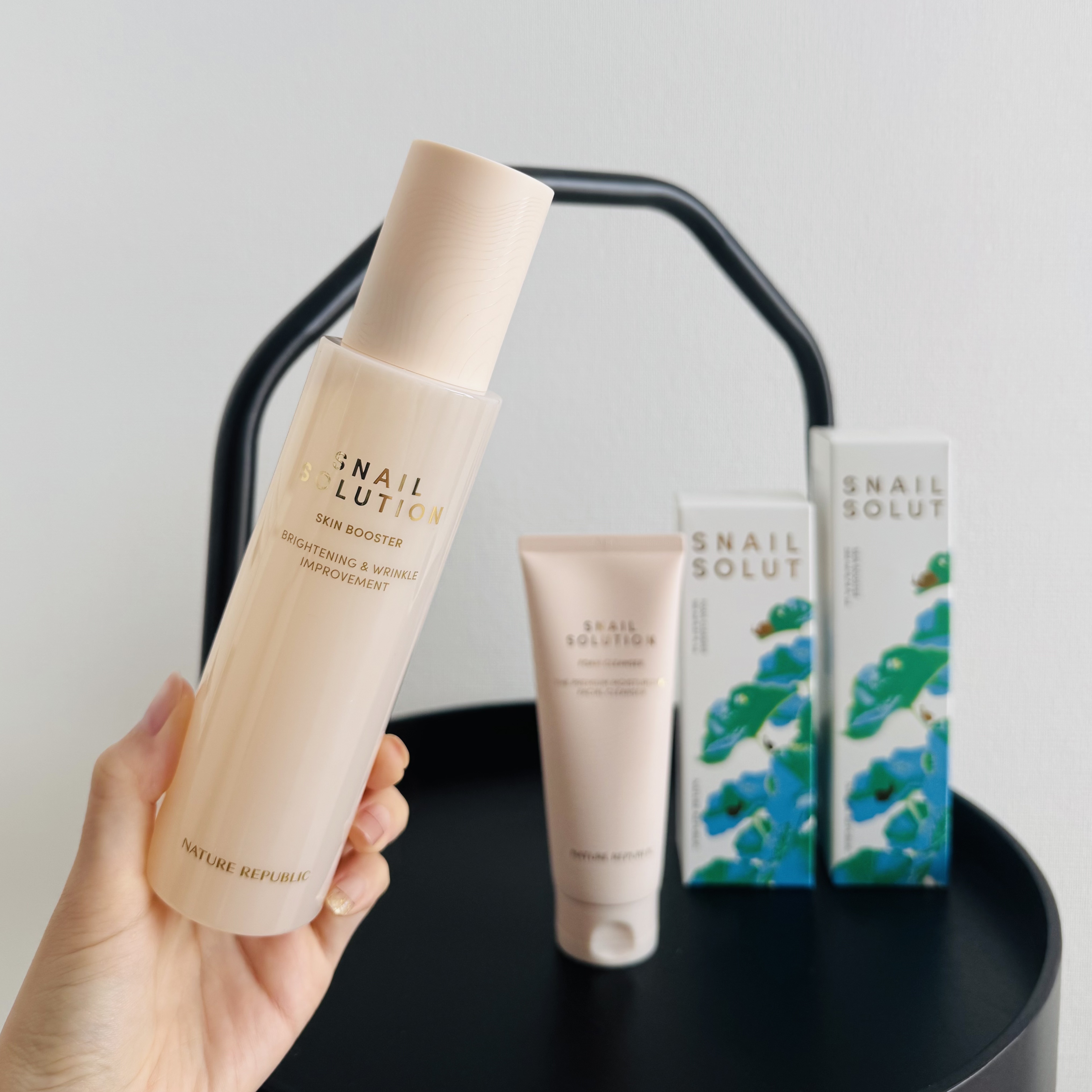 スネイルソリューション スキンブースター(R)/ネイチャーリパブリック/ブースター・導入液を使ったクチコミ（1枚目）