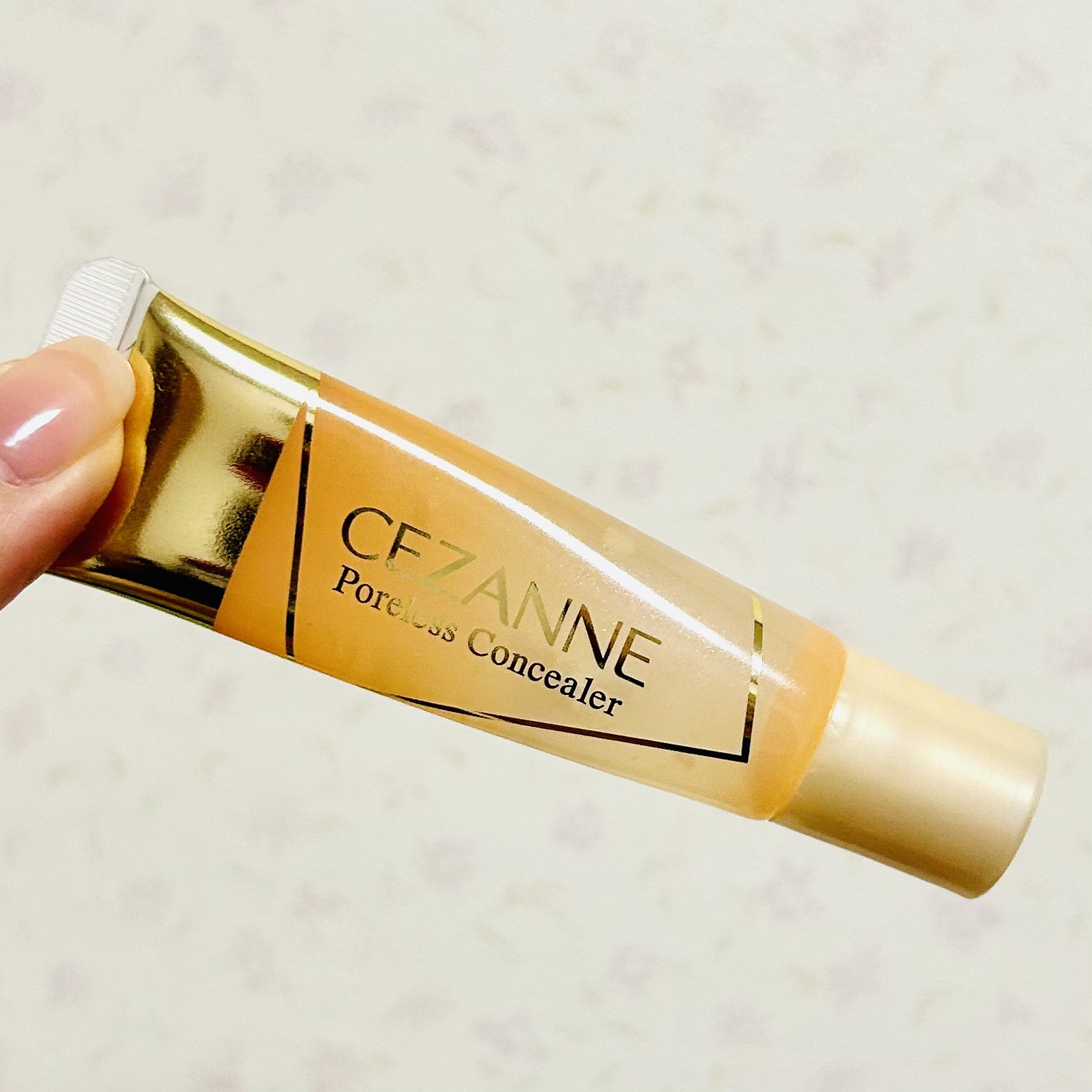 毛穴レスコンシーラー/CEZANNE/クリームコンシーラーを使ったクチコミ（1枚目）