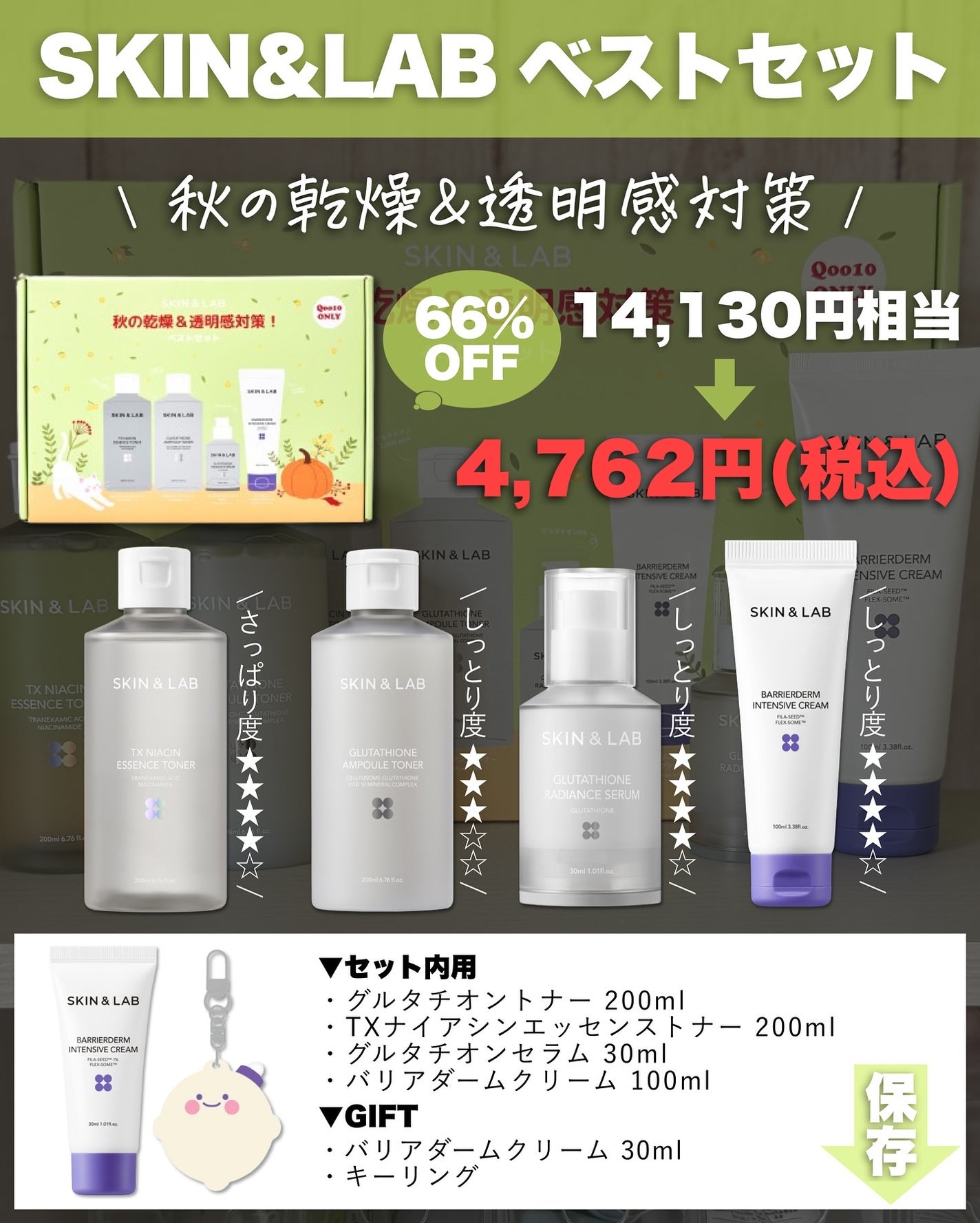 アスカ on LIPS 「お得セットが登場🥰/Qoo10メガ割でスキンアンドラブからお得..」(7枚目)