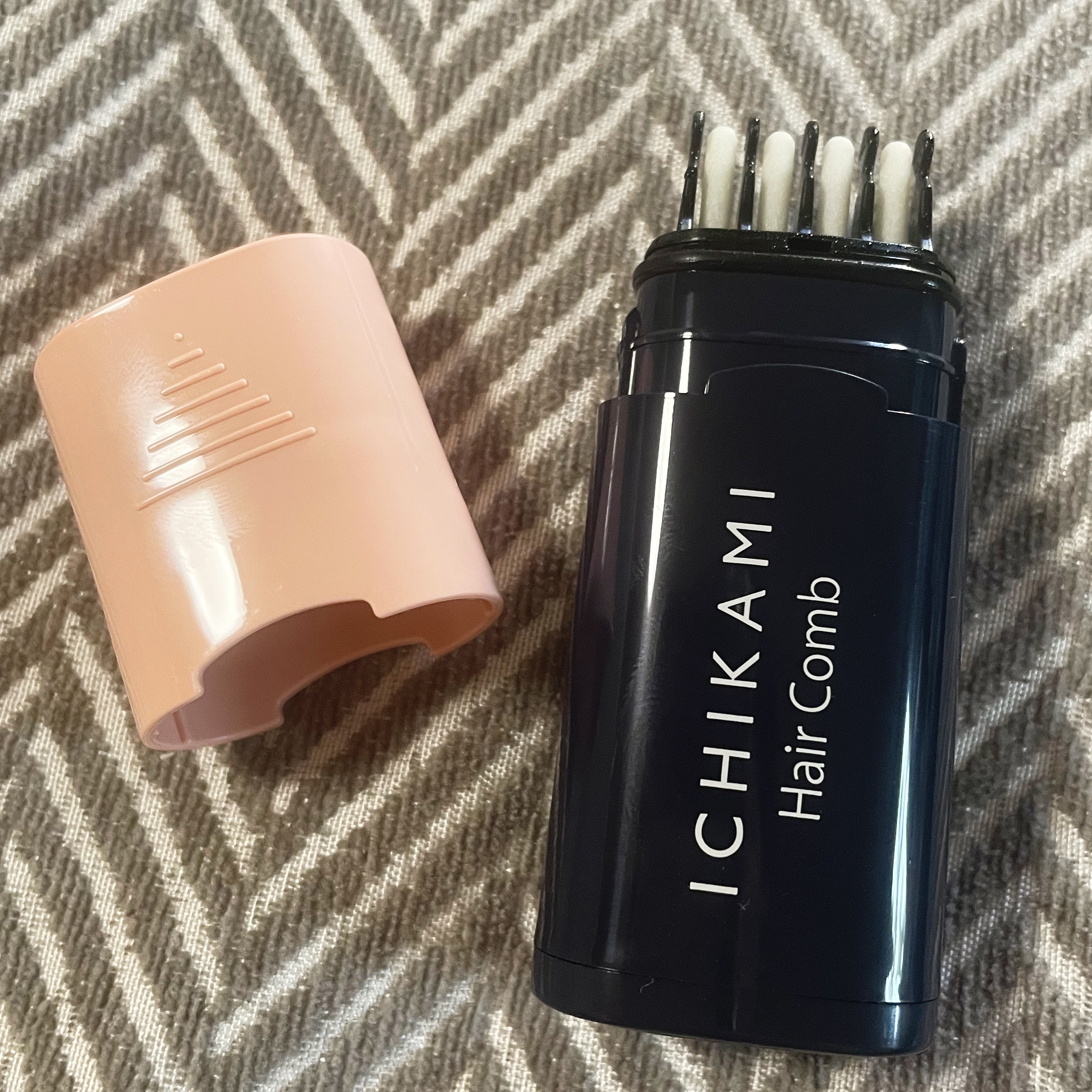 流し前髪キープコーム/いち髪/ヘアジェルを使ったクチコミ（3枚目）