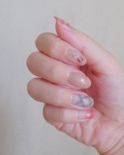 ムードペブルネイル/rom&nd/マニキュアを使ったクチコミ(3枚目)