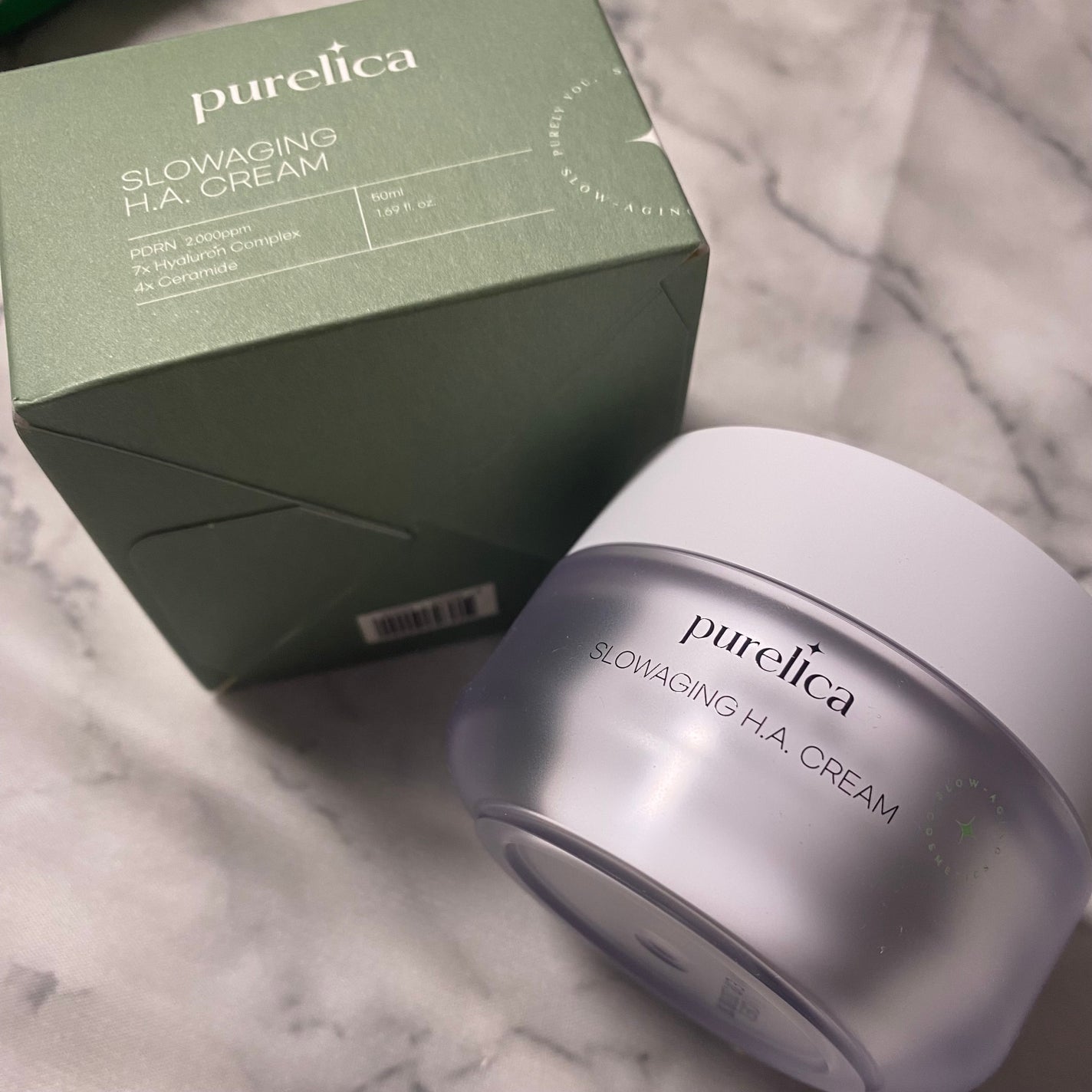 スローエイジングH.A.クリーム/Purelica/フェイスクリームを使ったクチコミ(1枚目)