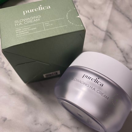 スローエイジングH.A.クリーム/Purelica/フェイスクリームを使ったクチコミ(1枚目)