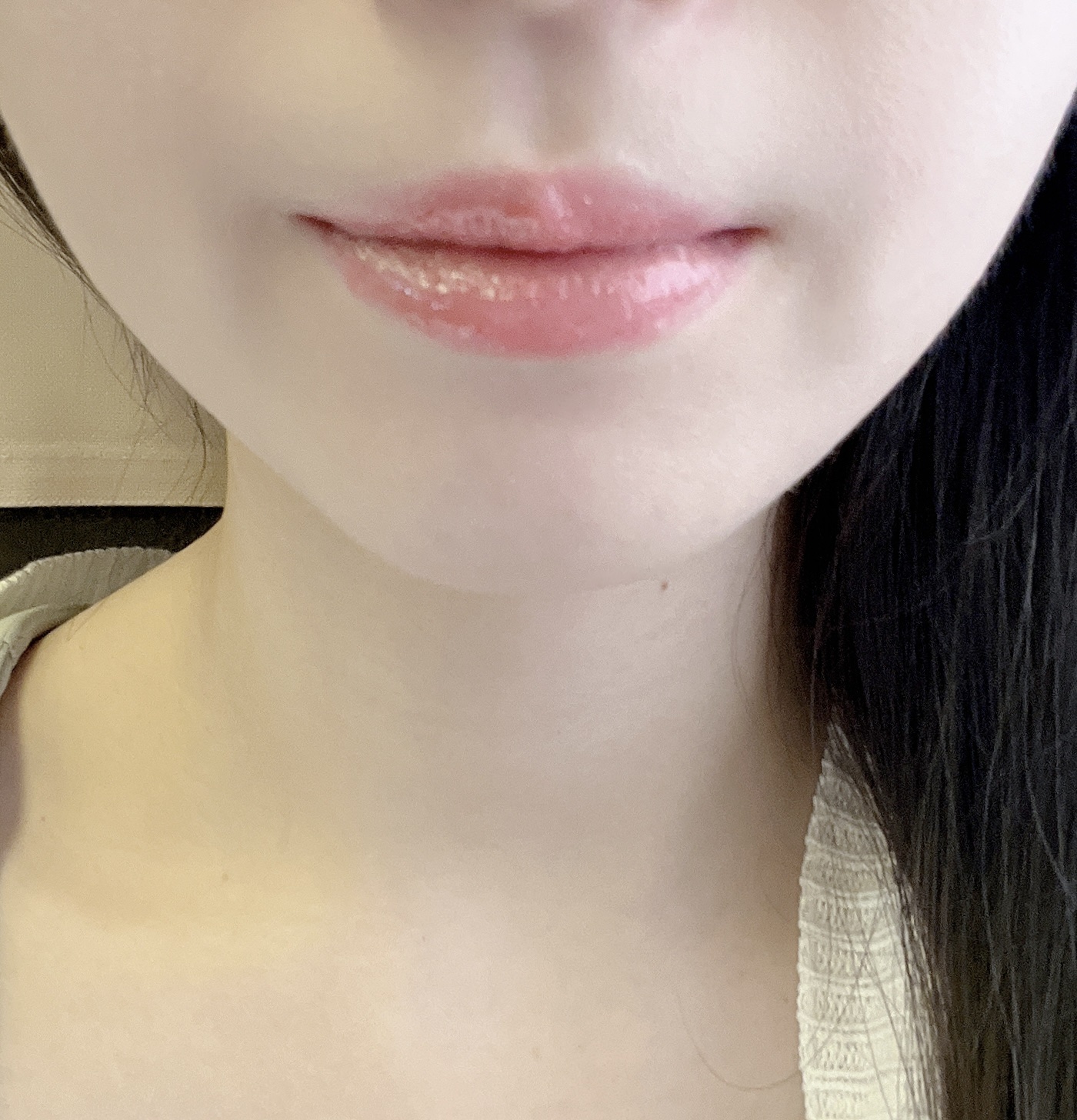 プランピングリップグロウムードボリューマイザー 02 ポッシュローズ(Posh Rose)/ダルバ/リップグロスを使ったクチコミ（2枚目）