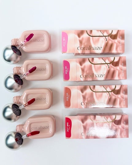 デュー ドロップ ティント/Coralhaze/リップティントを使ったクチコミ(7枚目)