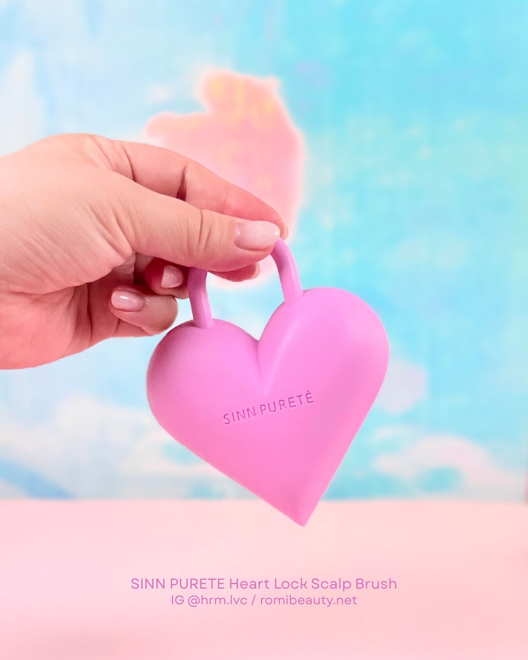 ハートロック スカルプブラシ/SINN PURETÉ/スカルプブラシを使ったクチコミ(1枚目)