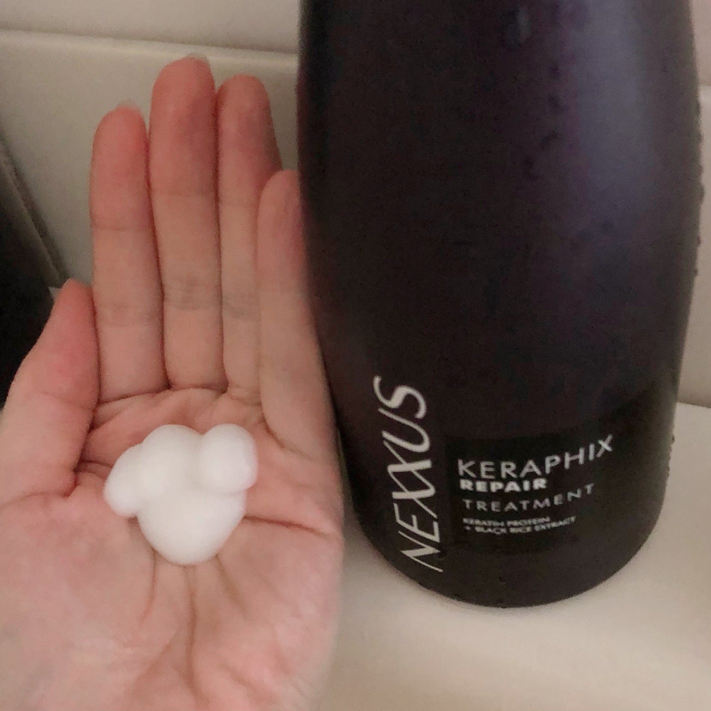 ネクサス ケラフィックスリペア シャンプー/トリートメント/NEXXUS(ネクサス)/市販シャンプーを使ったクチコミ(5枚目)