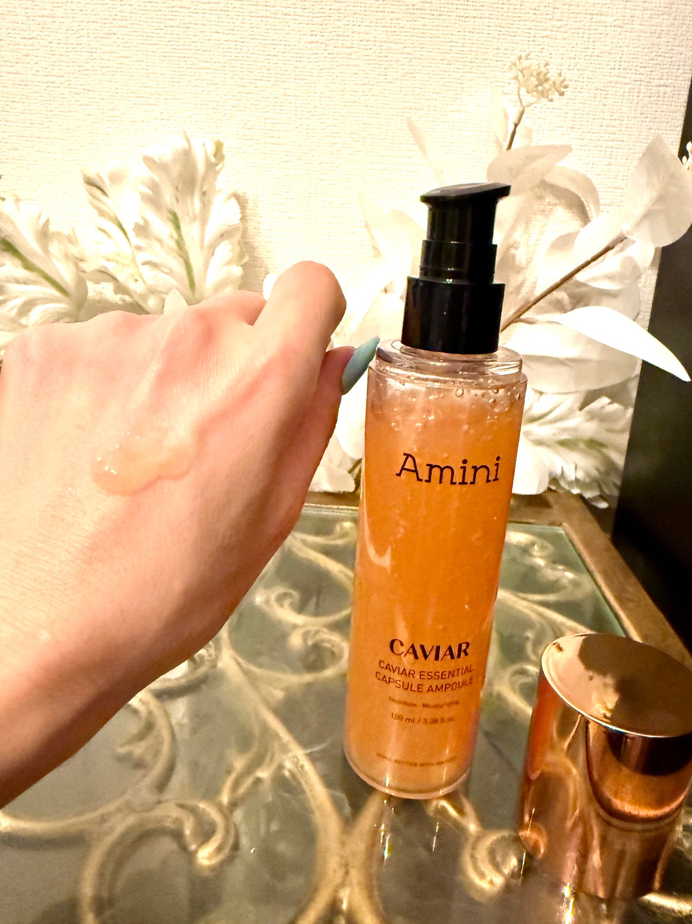 Shiho Arai on LIPS 「【Amini】キャビアエッセンシャルカプセルアンプルお試しさ..」(2枚目)