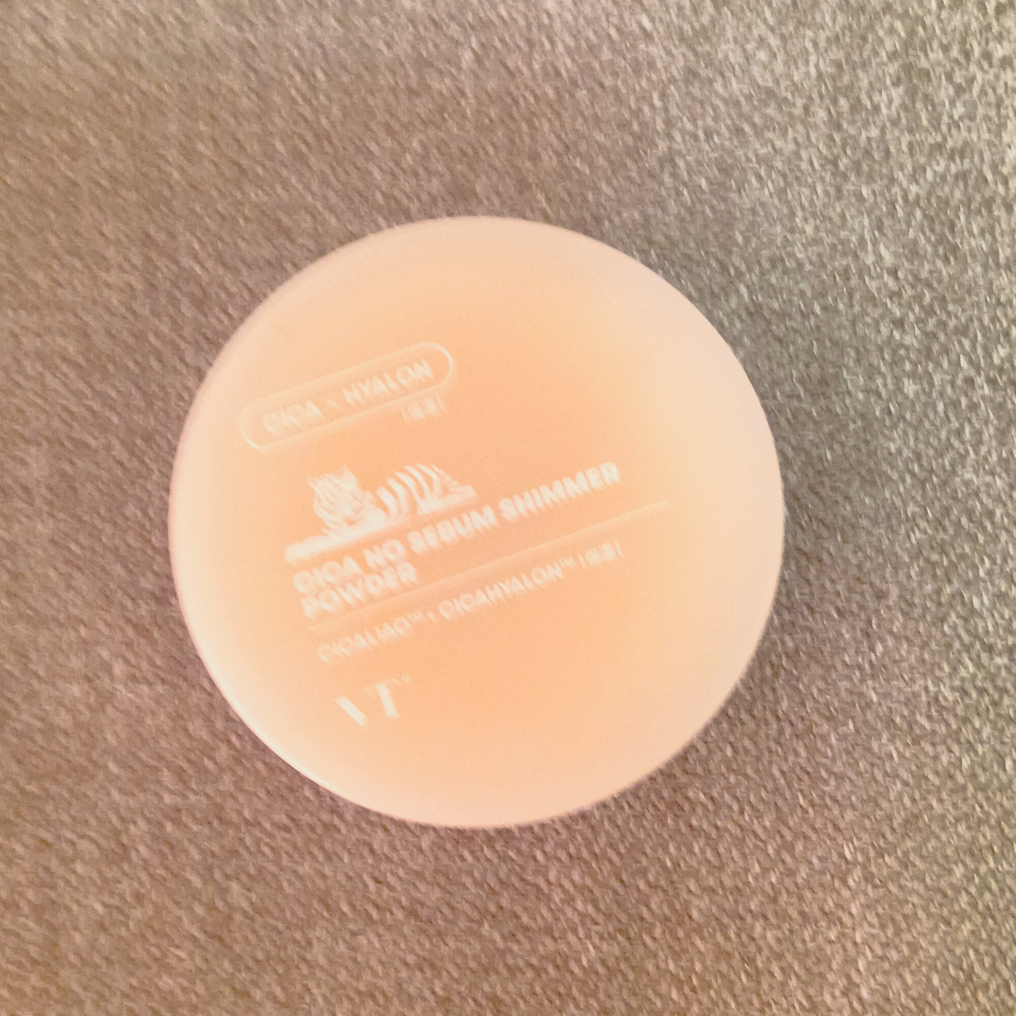 CICA ノーセバムシマーパウダー/VT/ルースパウダーを使ったクチコミ（1枚目）