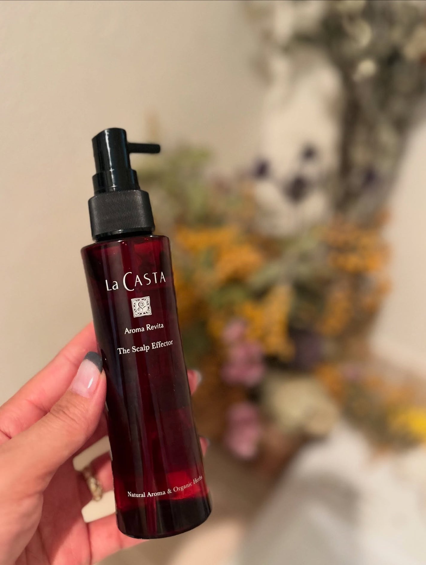 ラ・カスタ アロマ リヴァイタ ザ スキャルプエフェクター【医薬部外品】/ラ・カスタ/頭皮ローションを使ったクチコミ(1枚目)