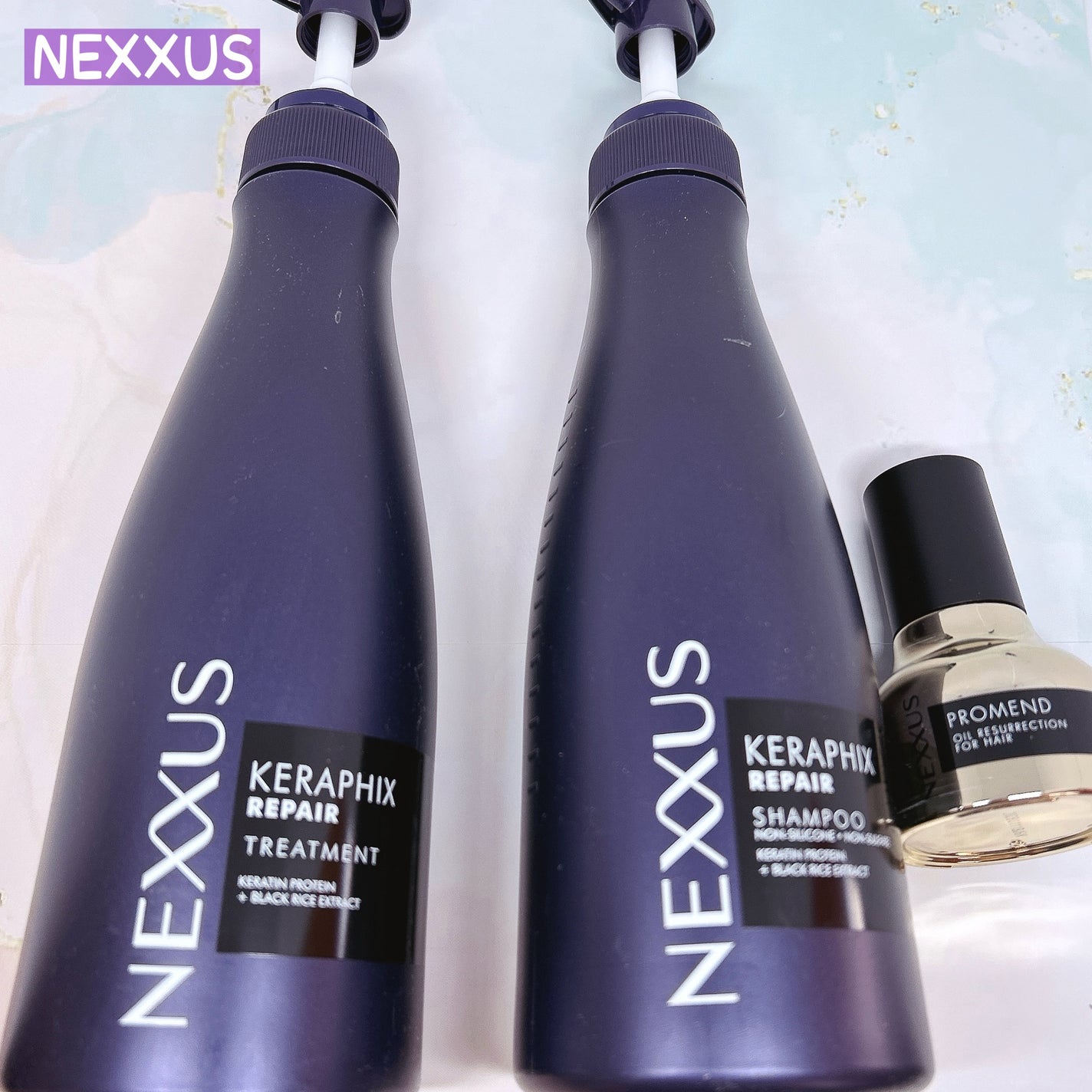 ネクサス ケラフィックスリペア シャンプー/トリートメント/NEXXUS(ネクサス)/市販シャンプーを使ったクチコミ(1枚目)