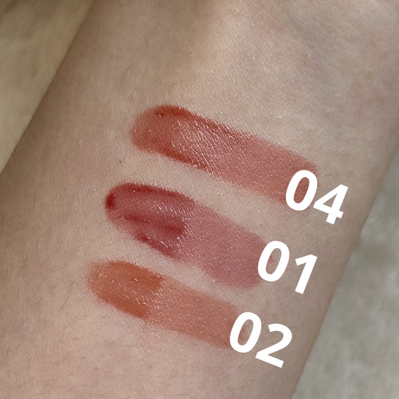 ローティント 02 フルール・ロー ミニ（ピアー×メゾ ピアノエディション）/BBIA/リップティントを使ったクチコミ（2枚目）