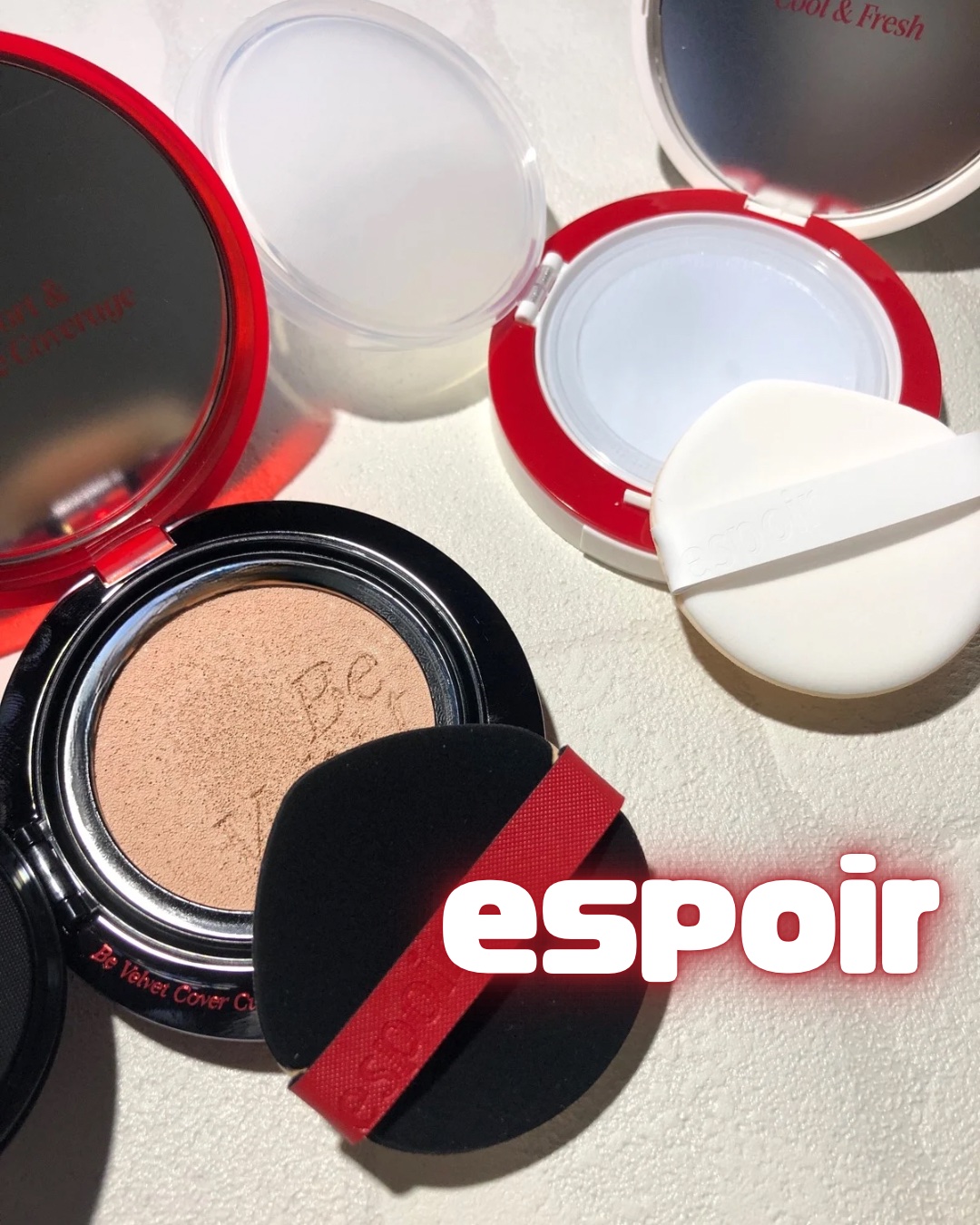 ビーベルベットカバークッション/espoir/クッションファンデーションを使ったクチコミ（1枚目）