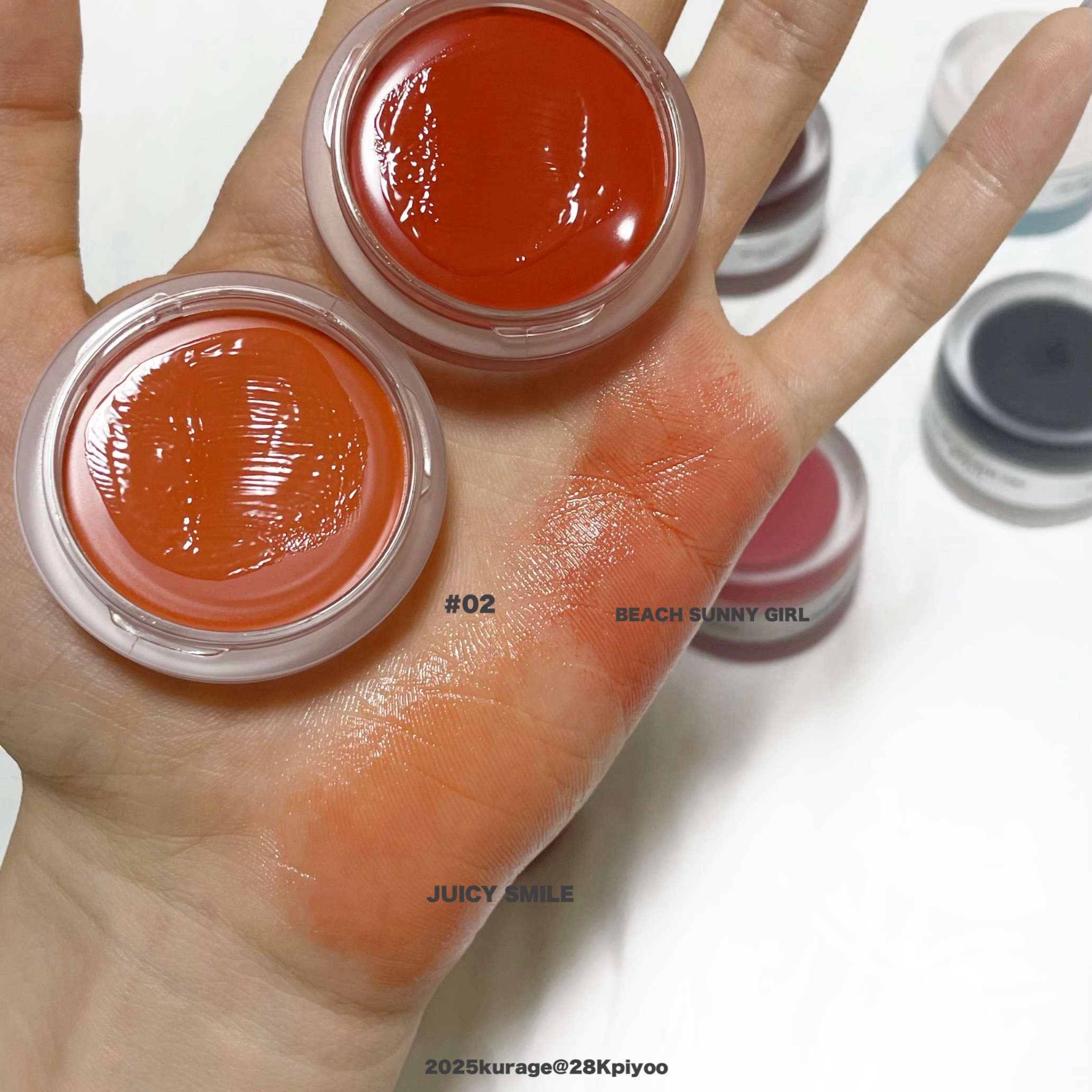 リップアンドチークデュアルポット/titto/口紅を使ったクチコミ（3枚目）