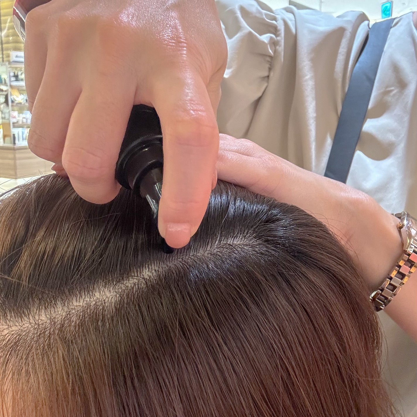 ラ・カスタ アロマ リヴァイタ ザ スキャルプエフェクター【医薬部外品】/ラ・カスタ/頭皮ローションを使ったクチコミ(3枚目)