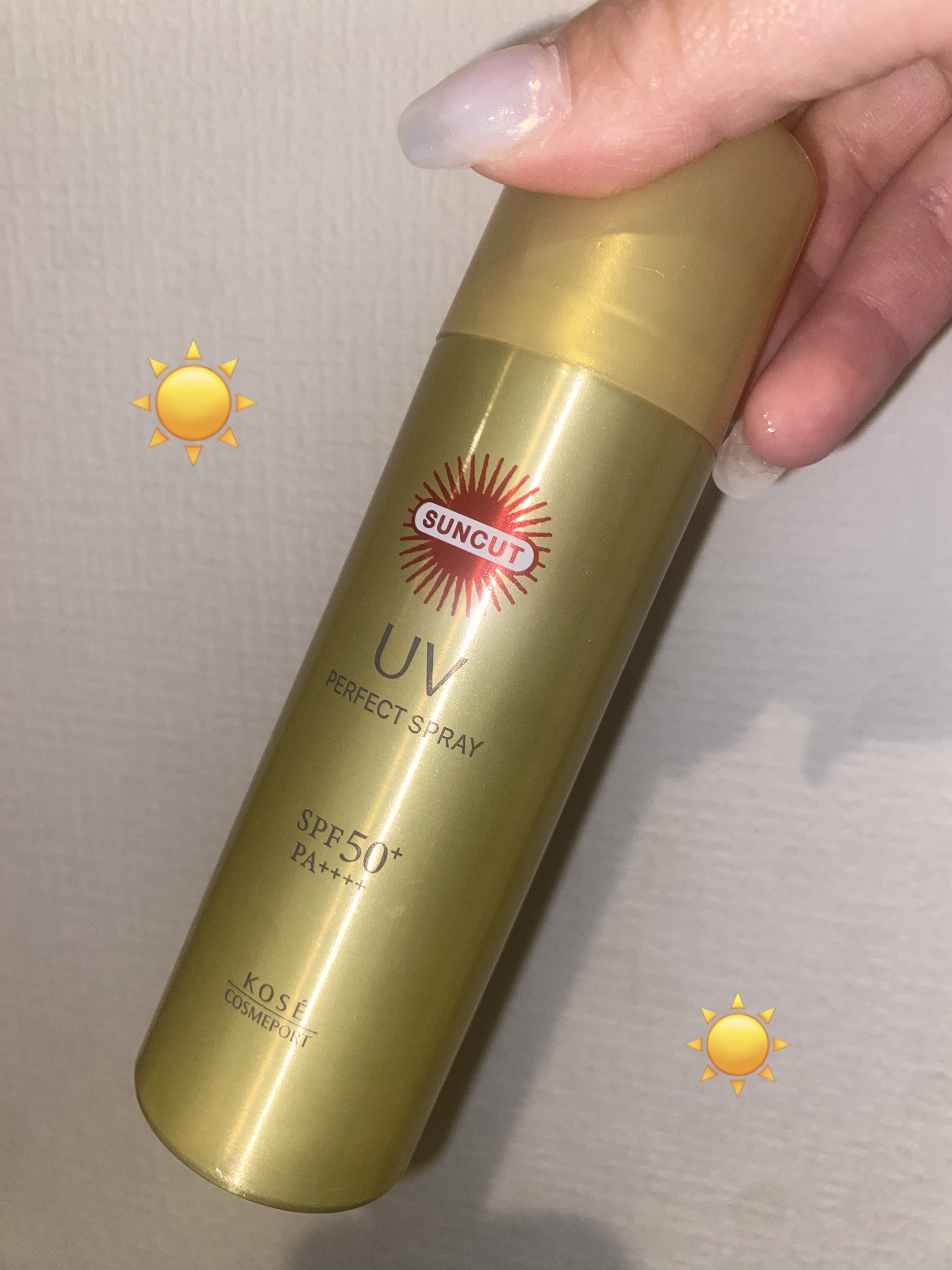 サンカットR パーフェクトUV スプレー 60g/サンカット®/日焼け止めミスト・スプレーを使ったクチコミ（1枚目）