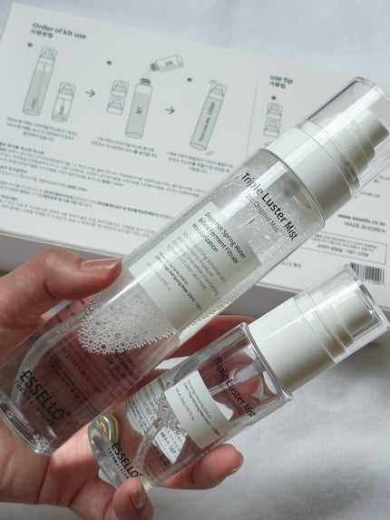 トリプルラスターミスト/エッセロ/その他スキンケアを使ったクチコミ(4枚目)