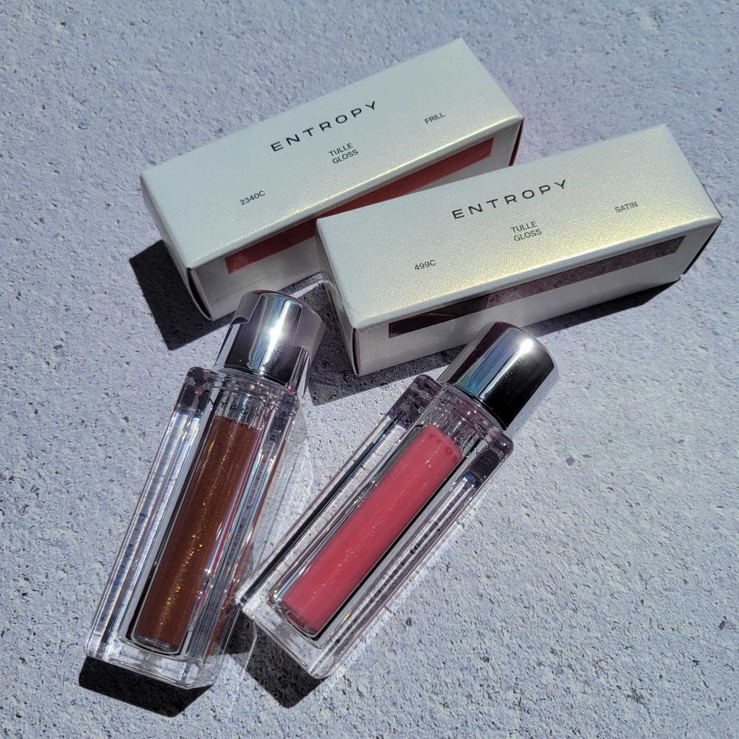 チュールグロス/ENTROPY/リップグロスを使ったクチコミ（1枚目）