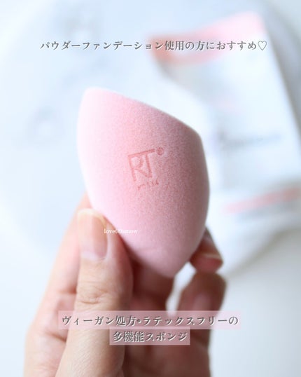 ミラクルパウダースポンジ/Real Techniques/パフ・スポンジを使ったクチコミ(2枚目)