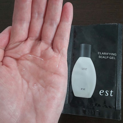 クラリファイイング スカルプジェル/est/頭皮クレンジングを使ったクチコミ(3枚目)