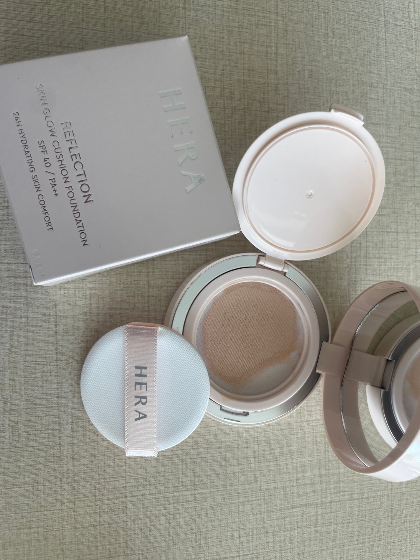 リフレクション スキン グロウ クッション ファンデーション/HERA/クッションファンデーションを使ったクチコミ(2枚目)