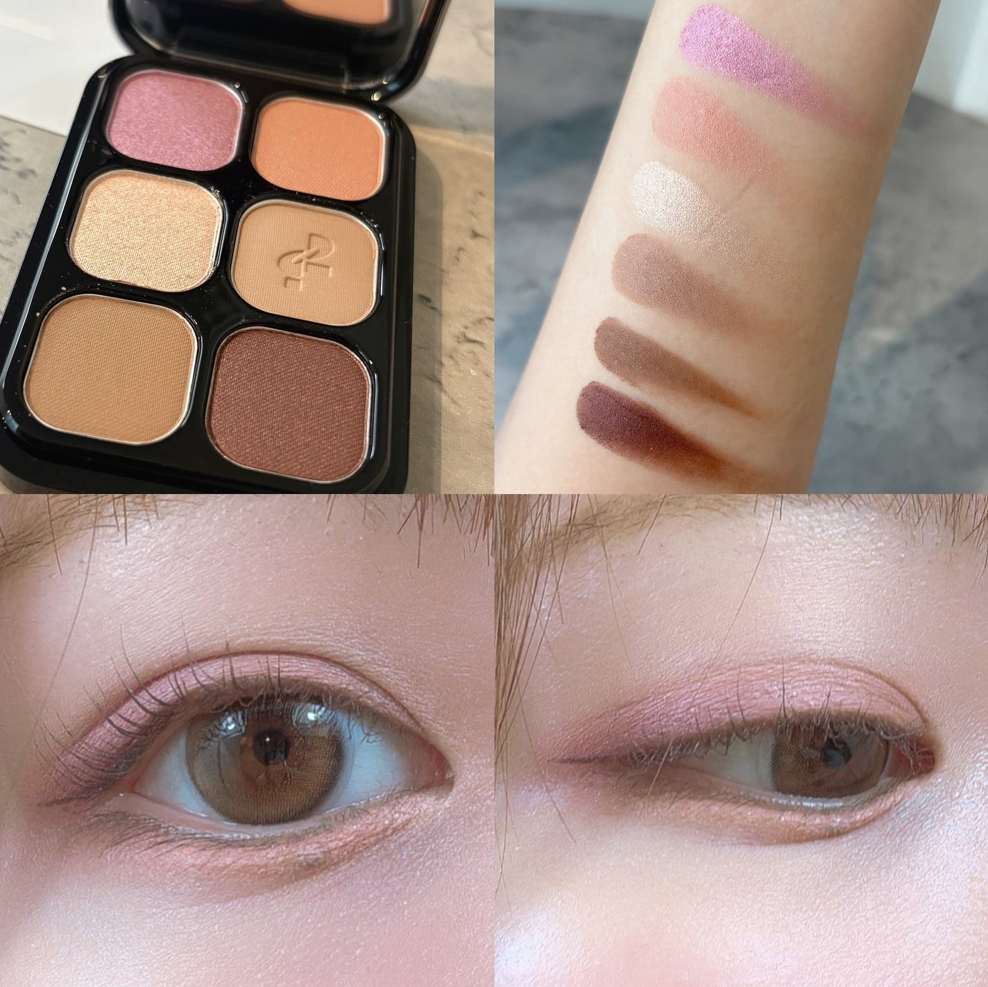 オッドバランスアイパレット/TWO SLASH FOUR/アイシャドウパレットを使ったクチコミ(3枚目)