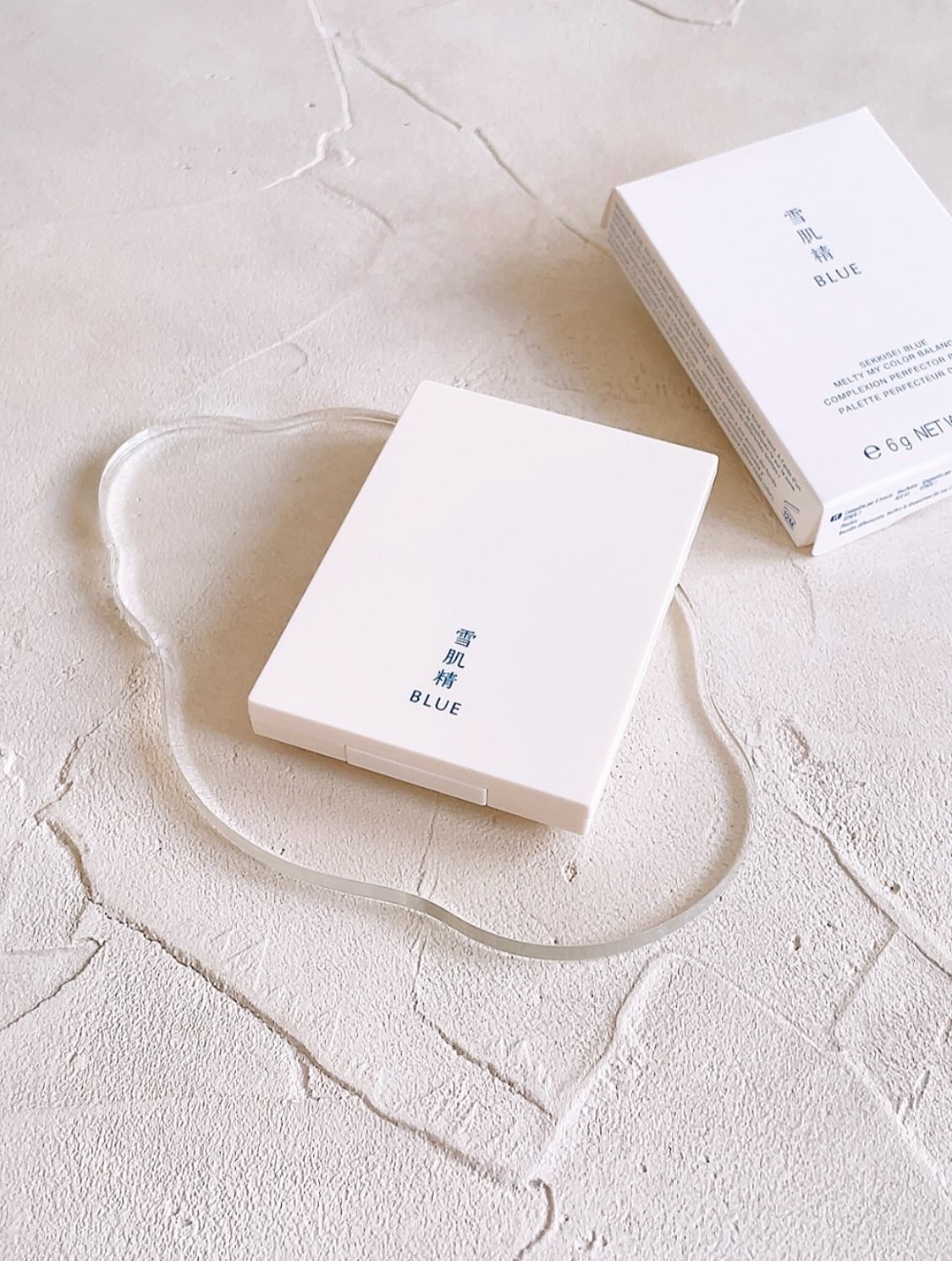 雪肌精 BLUE　メルティ マイ カラー バランサー/雪肌精/パレットコンシーラーを使ったクチコミ（2枚目）