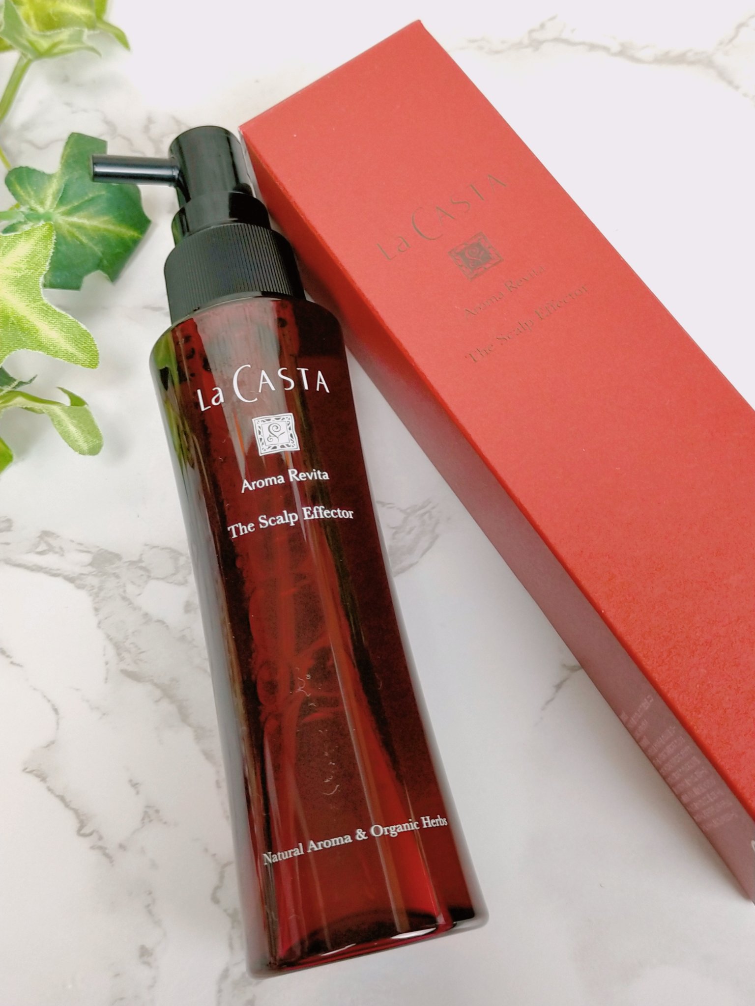 ラ・カスタ アロマ リヴァイタ ザ スキャルプエフェクター【医薬部外品】/ラ・カスタ/頭皮ローションを使ったクチコミ（1枚目）