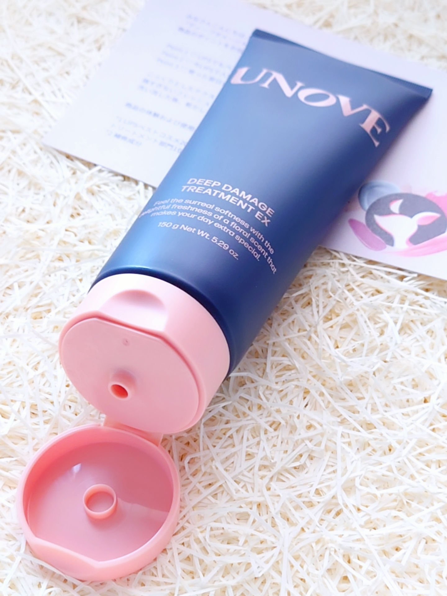 ディープダメージトリートメントEX/UNOVE/洗い流すヘアトリートメントを使ったクチコミ（3枚目）