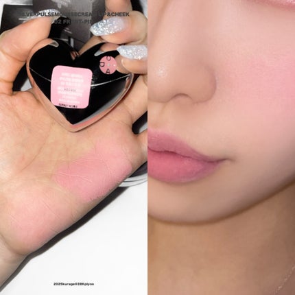 シルバーパース ムースクリーム リップ&チーク/oiad/ジェル・クリームチークを使ったクチコミ(2枚目)