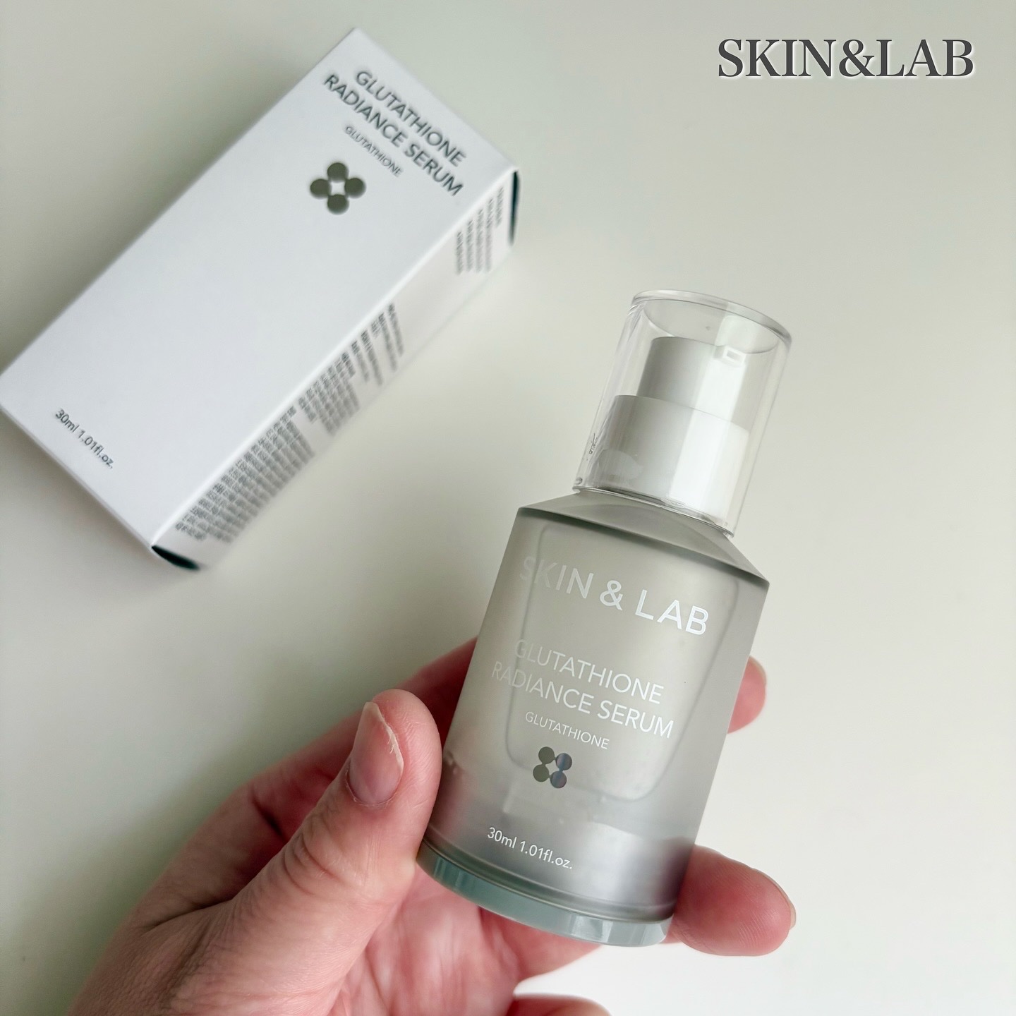 グルタチオンラディアンスセラム/SKIN&LAB/美容液を使ったクチコミ（1枚目）