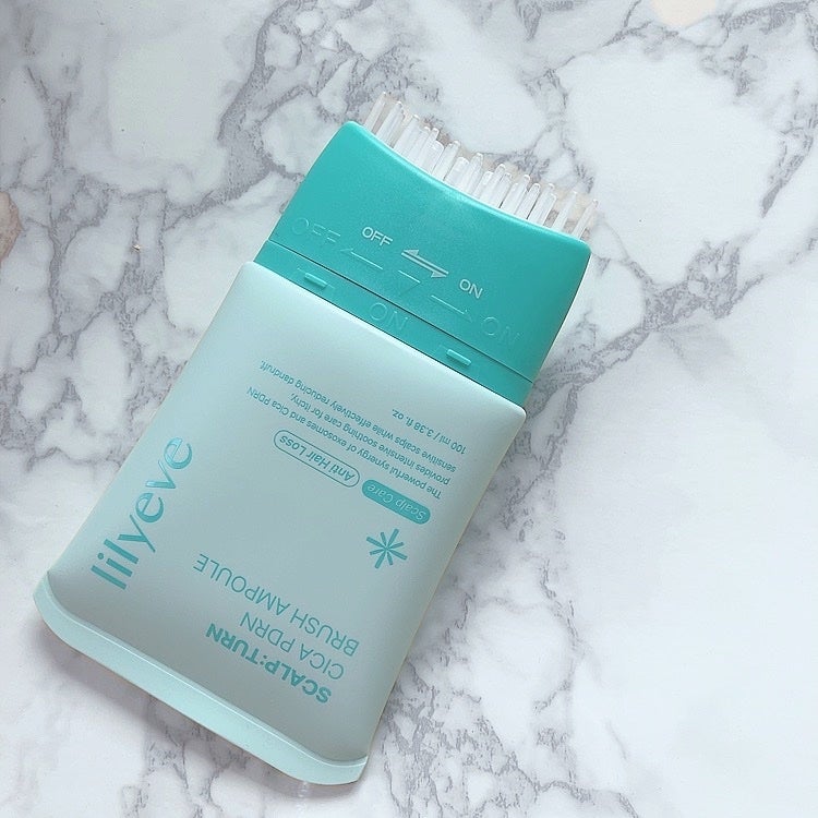 スカルプターンヘアアンプル/リリーイブ/頭皮ローションを使ったクチコミ(2枚目)