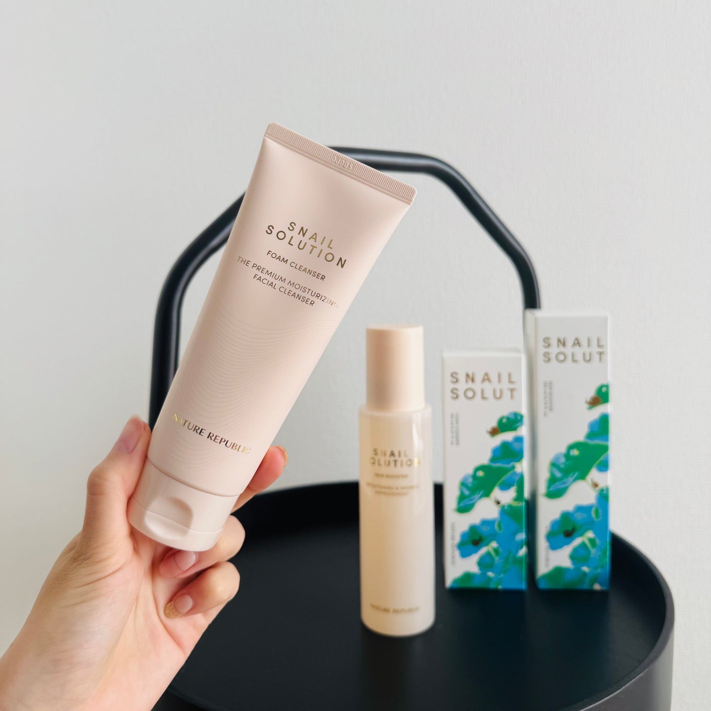 スネイルソリューションフォームクレンザー/ネイチャーリパブリック/洗顔フォームを使ったクチコミ(3枚目)