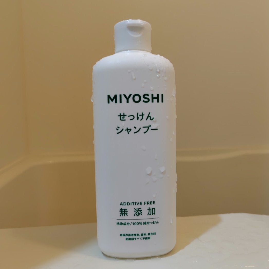 無添加 せっけんシャンプー/専用リンス/ミヨシ/シャンプー・コンディショナーを使ったクチコミ(1枚目)
