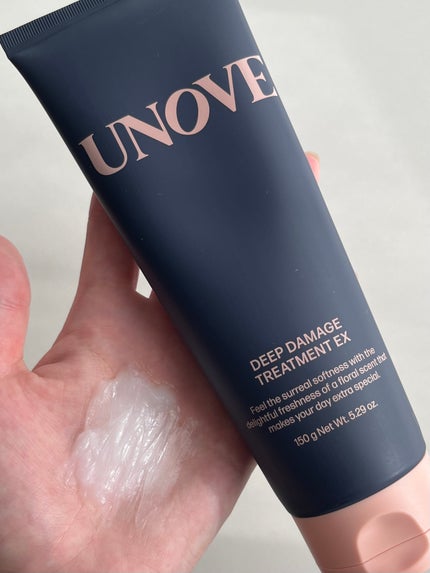 ディープダメージトリートメントEX/UNOVE/洗い流すヘアトリートメントを使ったクチコミ(1枚目)