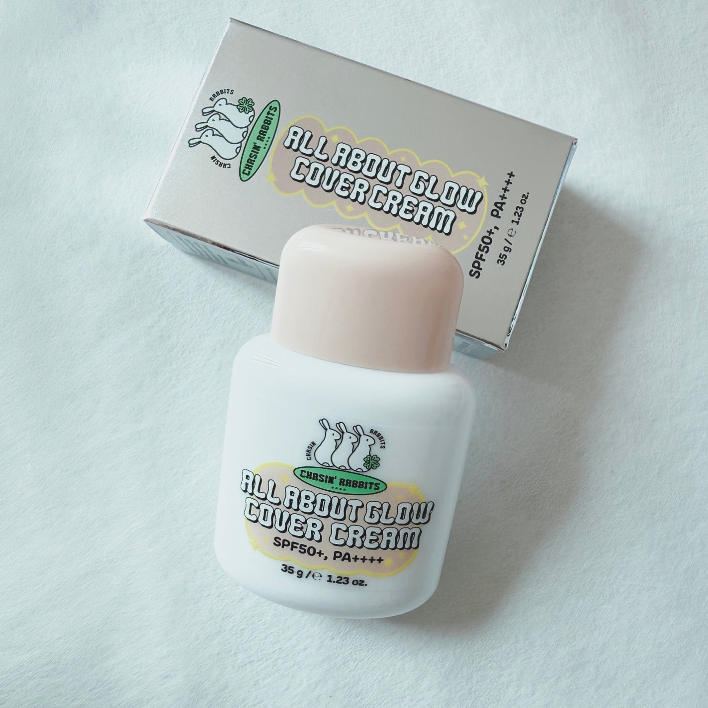 オールアバウトグロウカバークリーム/CHASIN'RABBITS/日焼け止めクリームを使ったクチコミ(1枚目)